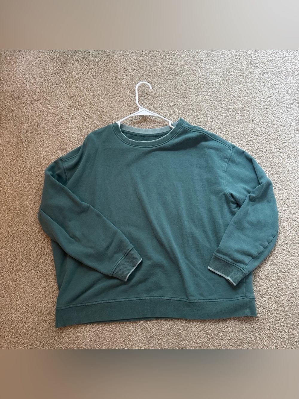 Goodfellow & Co Teal Crewneck Sweatshirt